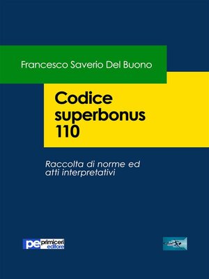 cover image of Codice superbonus 110